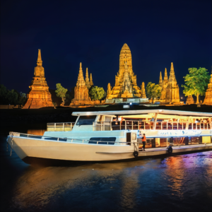 ล่องเรือดินเนอร์แม่น้ำเจ้าพระยา VELA Cruise