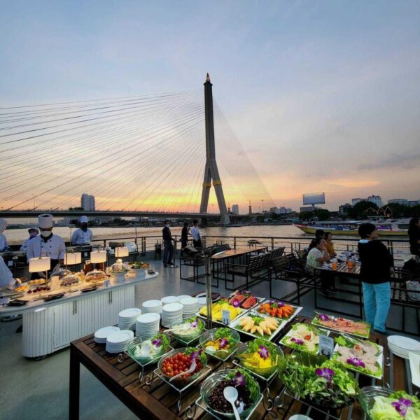เรือไวท์ ออร์คิด ริเวอร์ ครูซส์ [WHITE ORCHID RIVER CRUISE] - ล่องเรือสำราญ ดินเนอร์ แม่น้ำเจ้าพระยา - Image 11